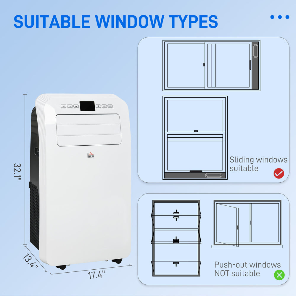 Cool Comfort Portable AC with Dehumidifier & Fan