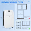 Cool Comfort Portable AC with Dehumidifier & Fan