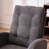 Cozy Accent Rocking Chair with Footrest