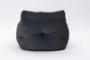 Cozy Velvet Memory Foam Bean Bag - Dark Gray