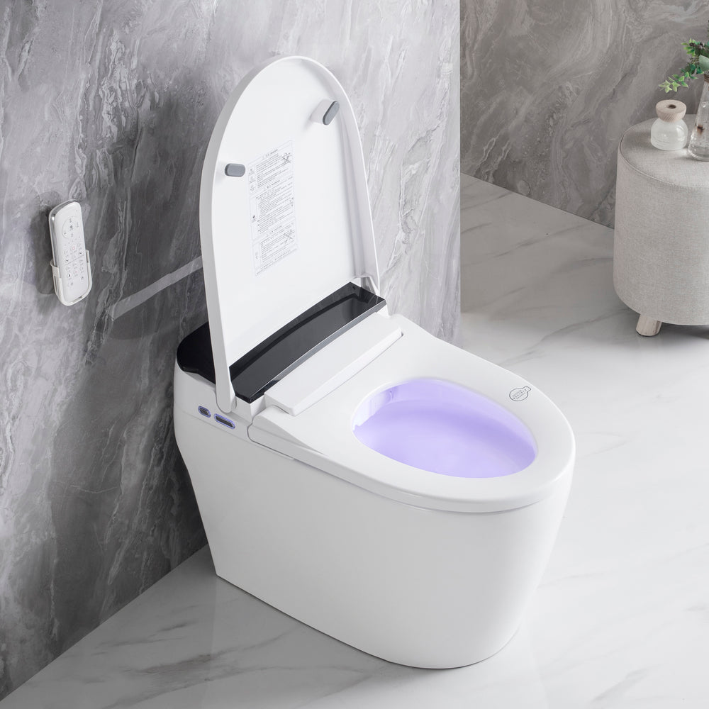 Smart Bidet Toilet with Heated Seat & Auto Features