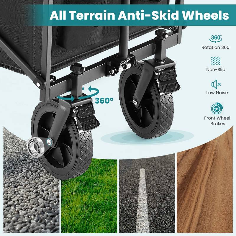 Versatile Foldable Grocery Wagon