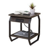 Stylish Charging End Tables - Set of Two with USB Ports