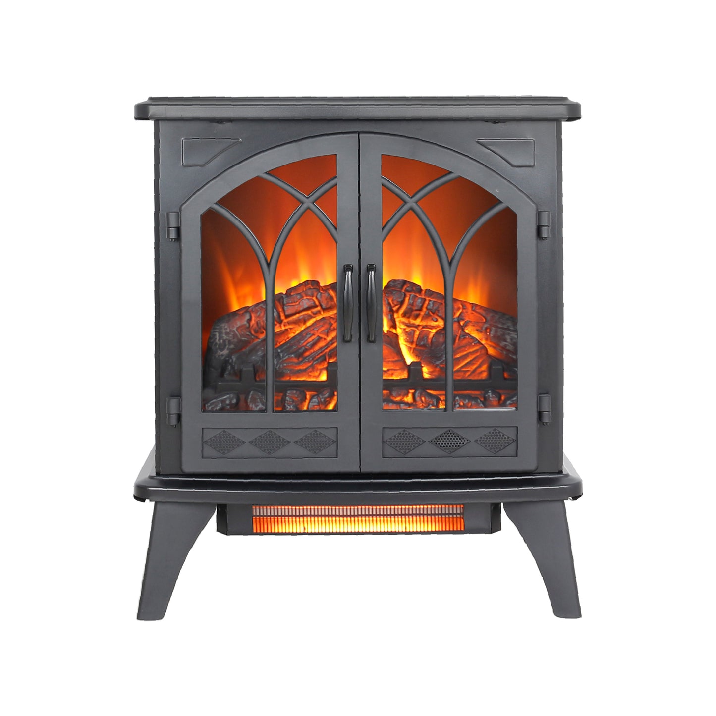 CozyGlow Remote-Controlled Infrared Fireplace