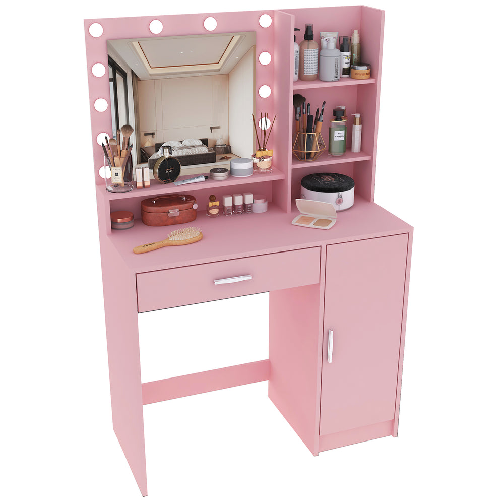 Glamour Glow Vanity Table