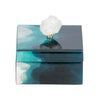 Charming Aqua Stackable Jewelry Box