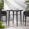 Chic Wicker Bar Table