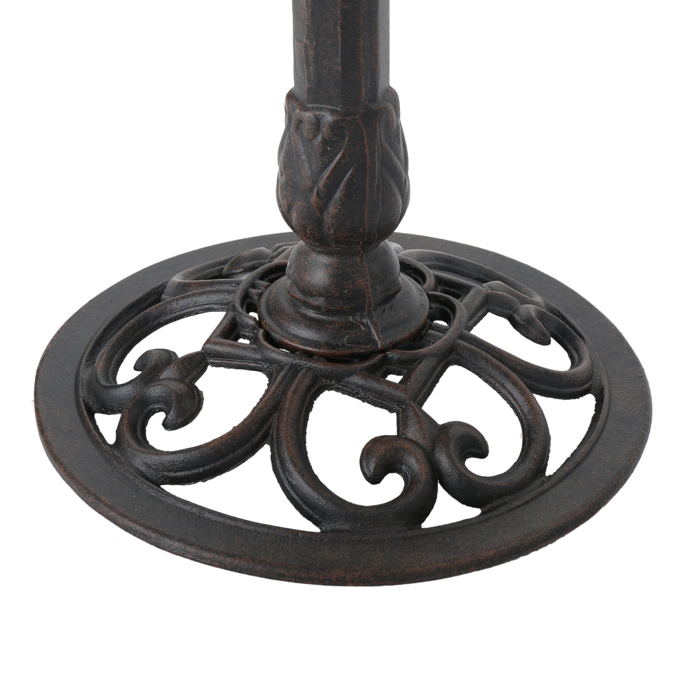 Bronze Elegance Bird Bath