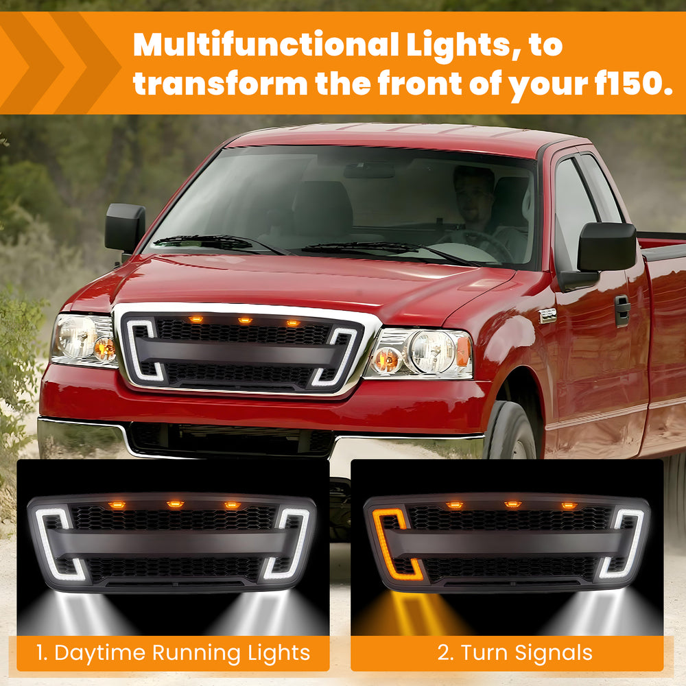 LED Grille Upgrade for Ford F150