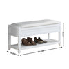 Espresso Shoe Storage Bench