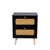 Rattan Charm Nightstand