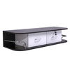 Chic Wall-Mount Barber Station with Lockable Drawer