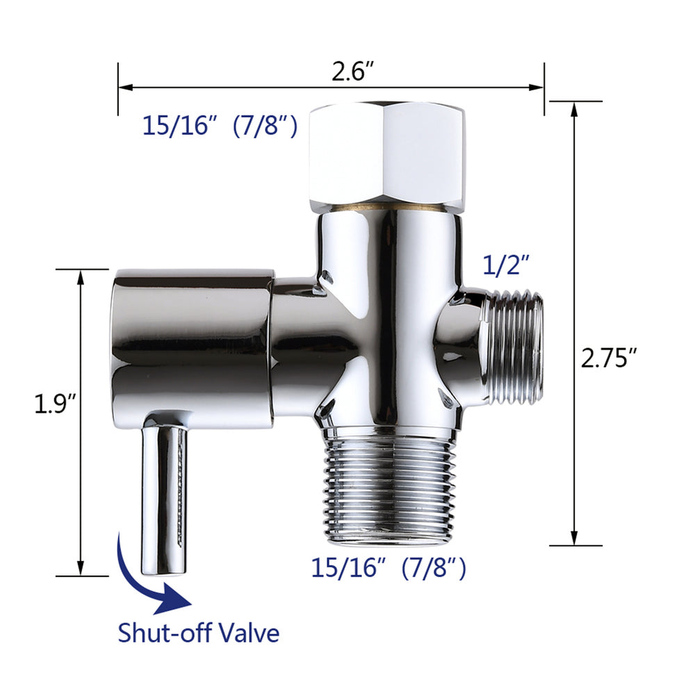 FreshSpray Bidet Kit - Easy Handheld Clean!