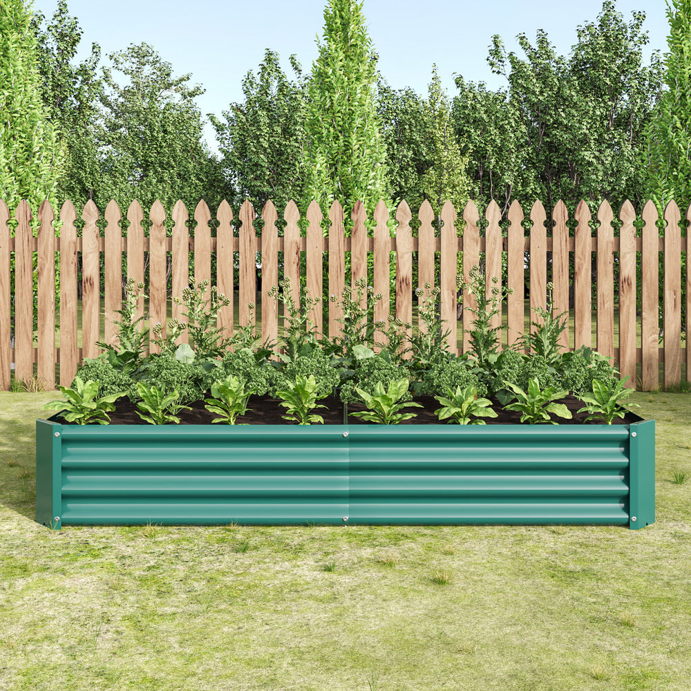 Vibrant Green Garden Planter – Ideal for Your Plants and Veggies!