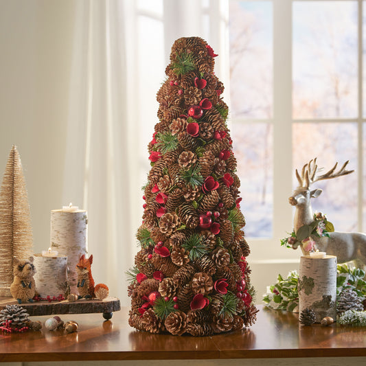 Pine Cone Charm Tree