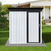 Chic Metal Garden Shed for Stylish Outdoor Storage