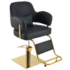 Chic Barber Chair with Adjustable Comfort