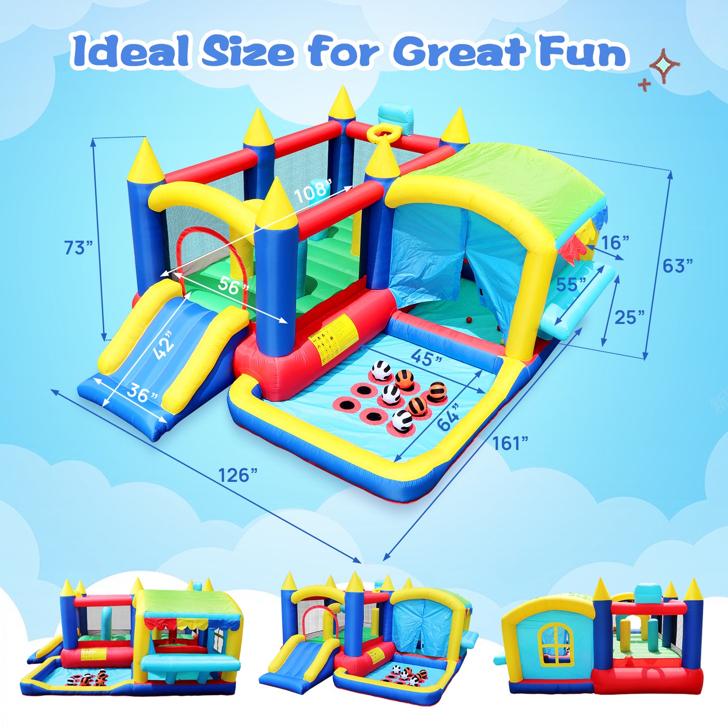 Ultimate Bounce & Play Castle