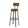 Rustic Swivel Bar Stools – Set of Two