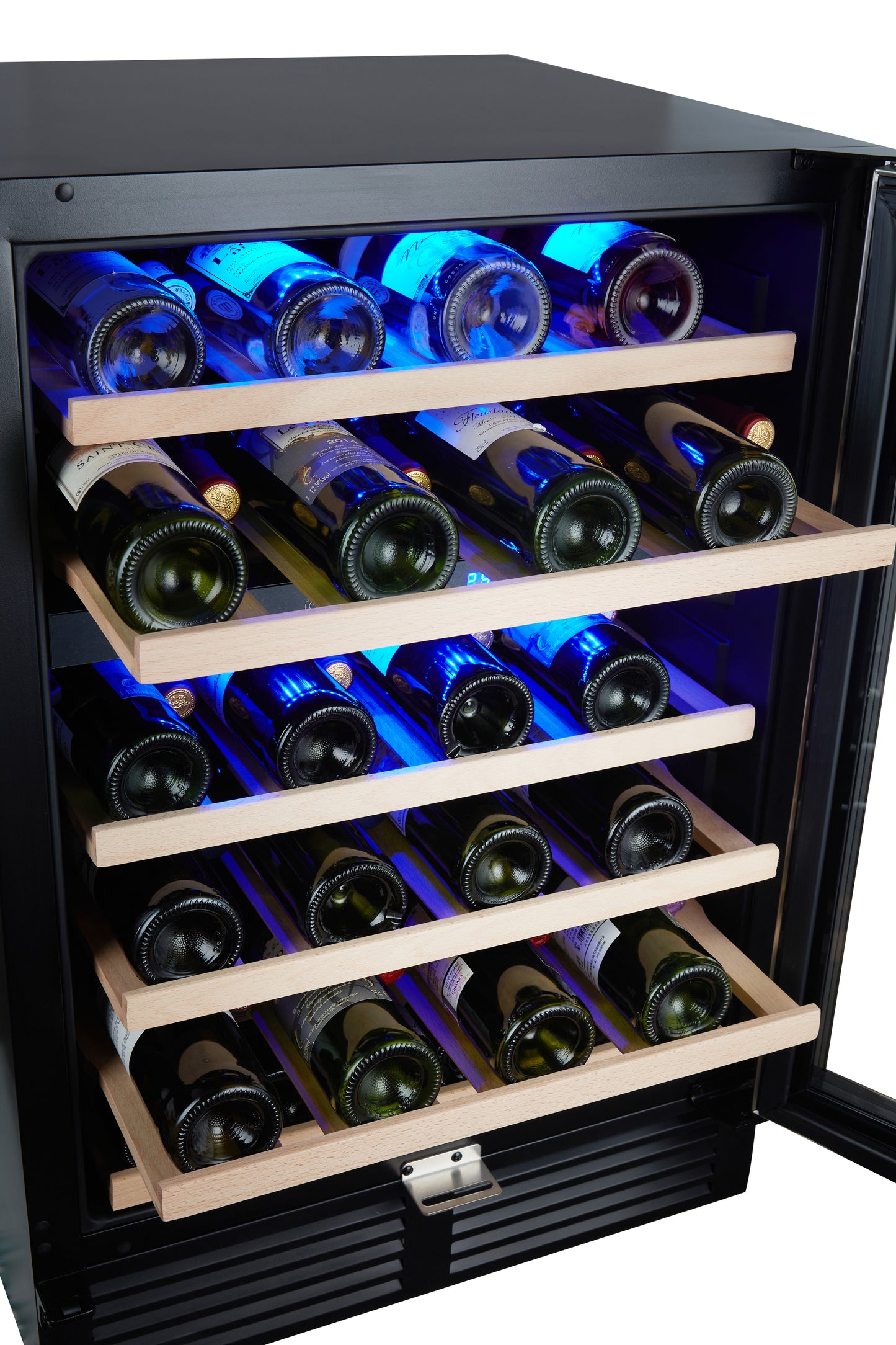 SOTOLA Dual Zone Wine Fridge - Stylish & Quiet Cooler for Home or Bar