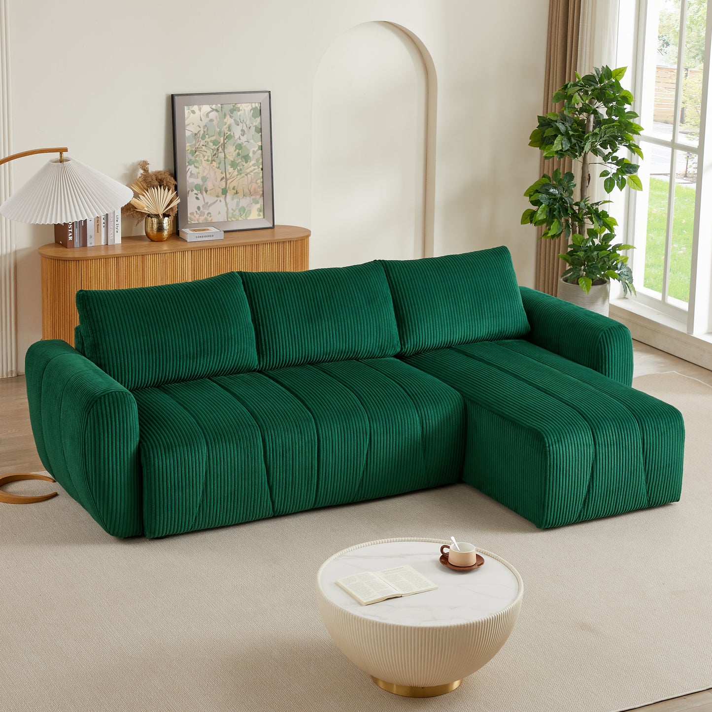 Versatile L-Shaped Sofa for Any Space