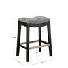 Saddle Style Counter Stool