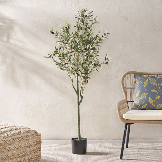 Lifelike Olive Tree – Perfect Indoor Decor!