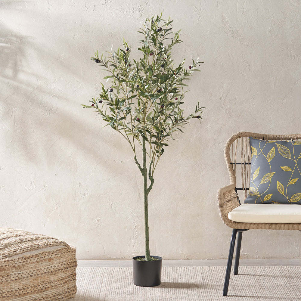 Lifelike Olive Tree – Perfect Indoor Decor!