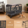 Stylish Comfort Crate for Anxious Dogs