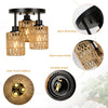 Boho Chic Flush Mount Light