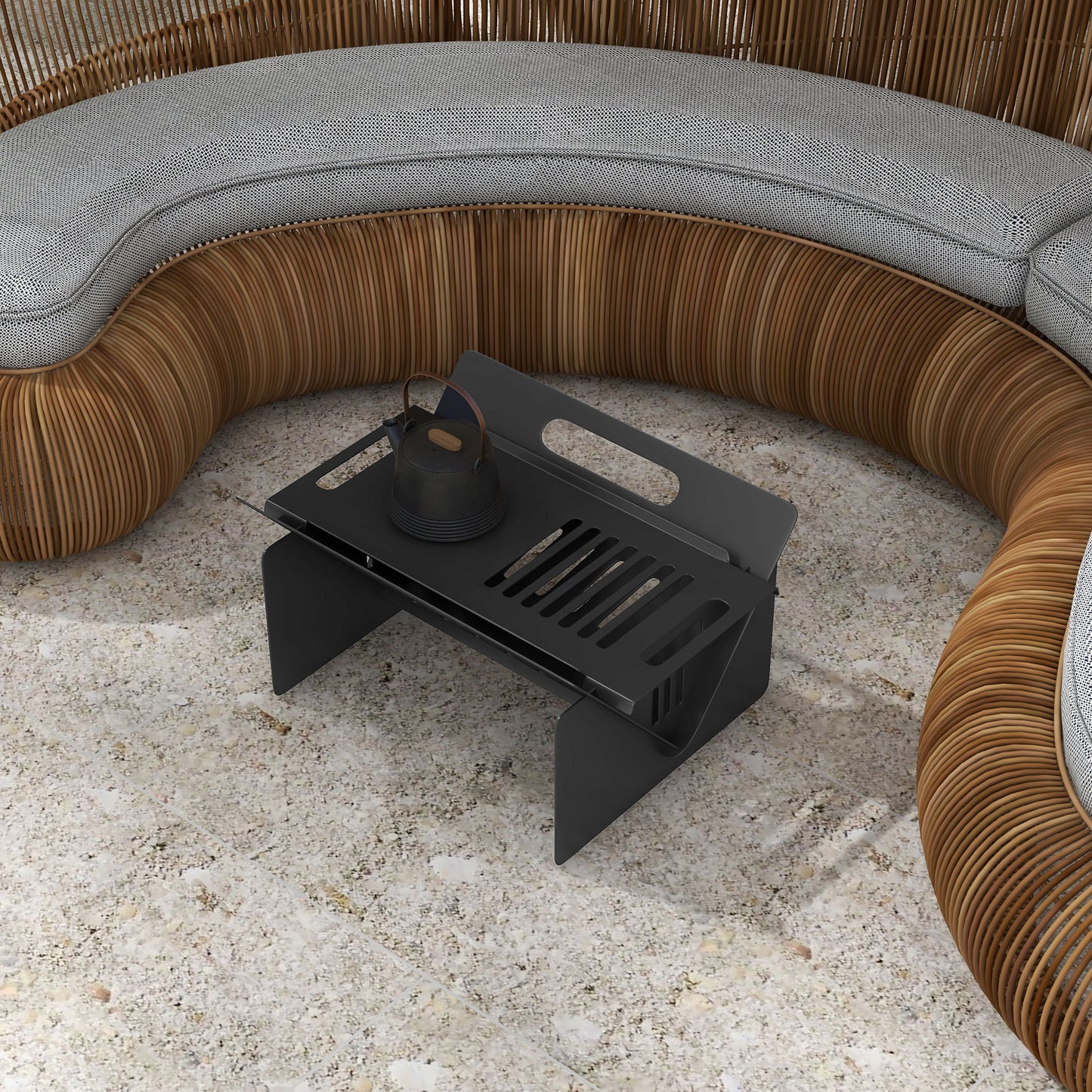 Outsunny Multi-Use Fire Pit & Table – Your Perfect Outdoor Companion!