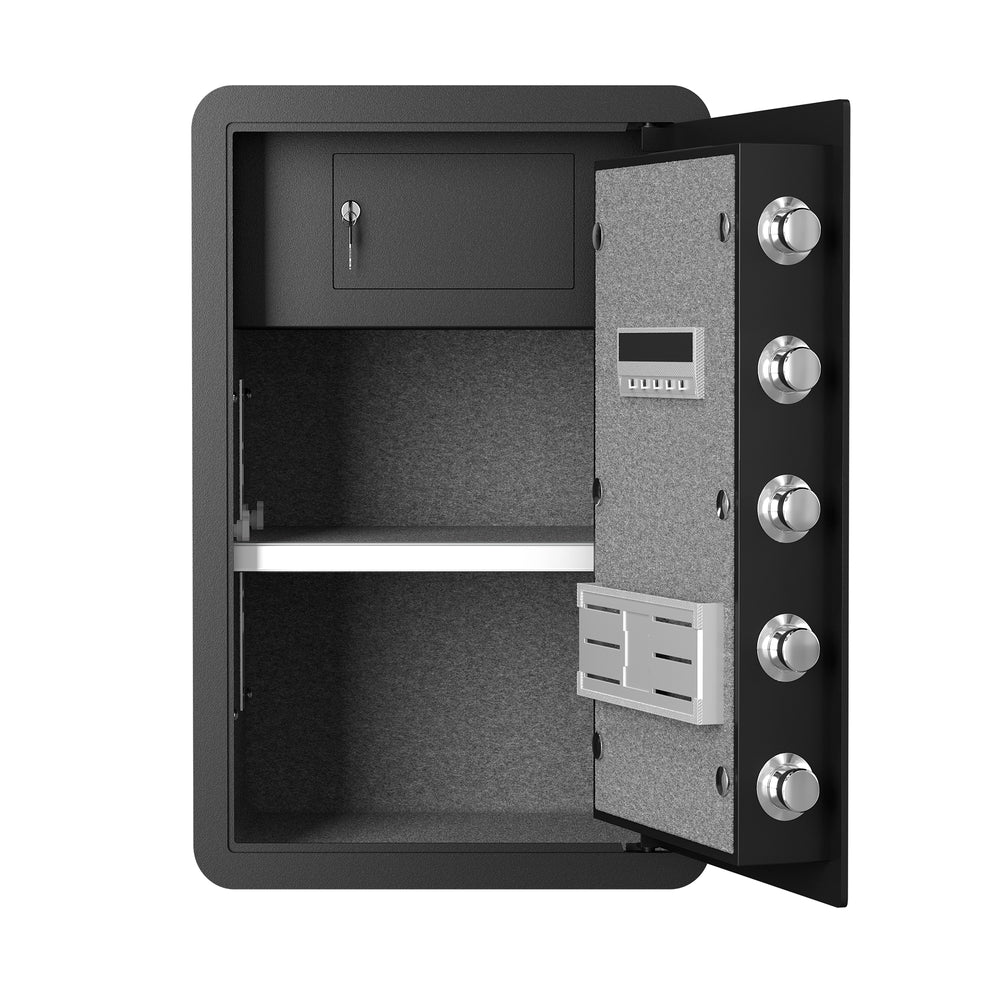 Ultimate Fireproof and Waterproof Safe with Secure Lock and Private Drawer