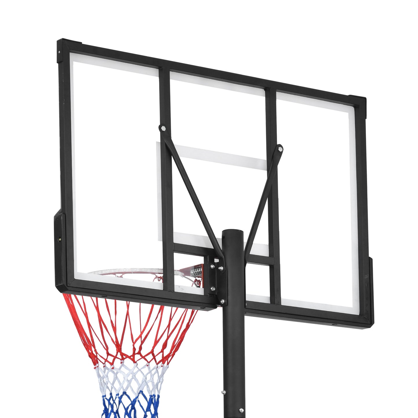 Glow-Up Adjustable Basketball Hoop - Play Day or Night!