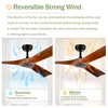Stylish Reversible Ceiling Fan with Remote - Perfect for Any Room!