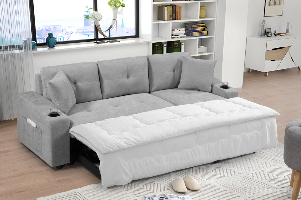 Cozy Corner Sofa with Hidden Storage