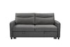 Versatile Grey Sleeper Sofa Loveseat