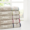 Cozy Cotton Jacquard Towel Set