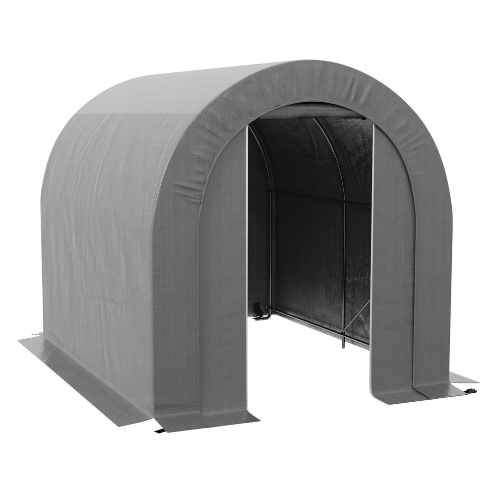 Outsunny Durable Garden Storage Tent – Waterproof Outdoor Shed for Bikes and Tools