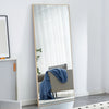 Elegant Full-Length Solid Wood Mirror