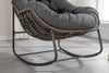 Cozy Rocking Rattan Chair