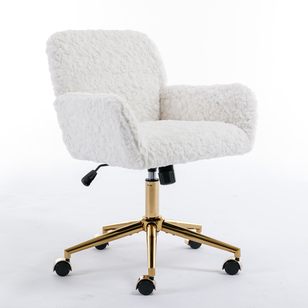 Cozy Luxe Home Office Chair