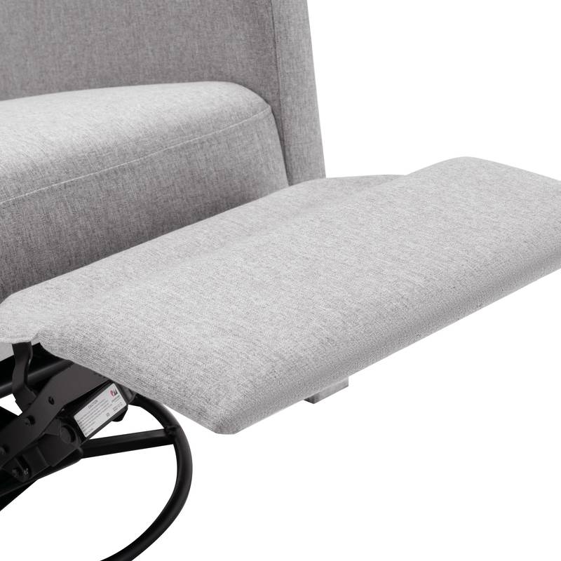 Cozy Gray Rocking Nursery Chair