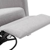 Cozy Gray Rocking Nursery Chair