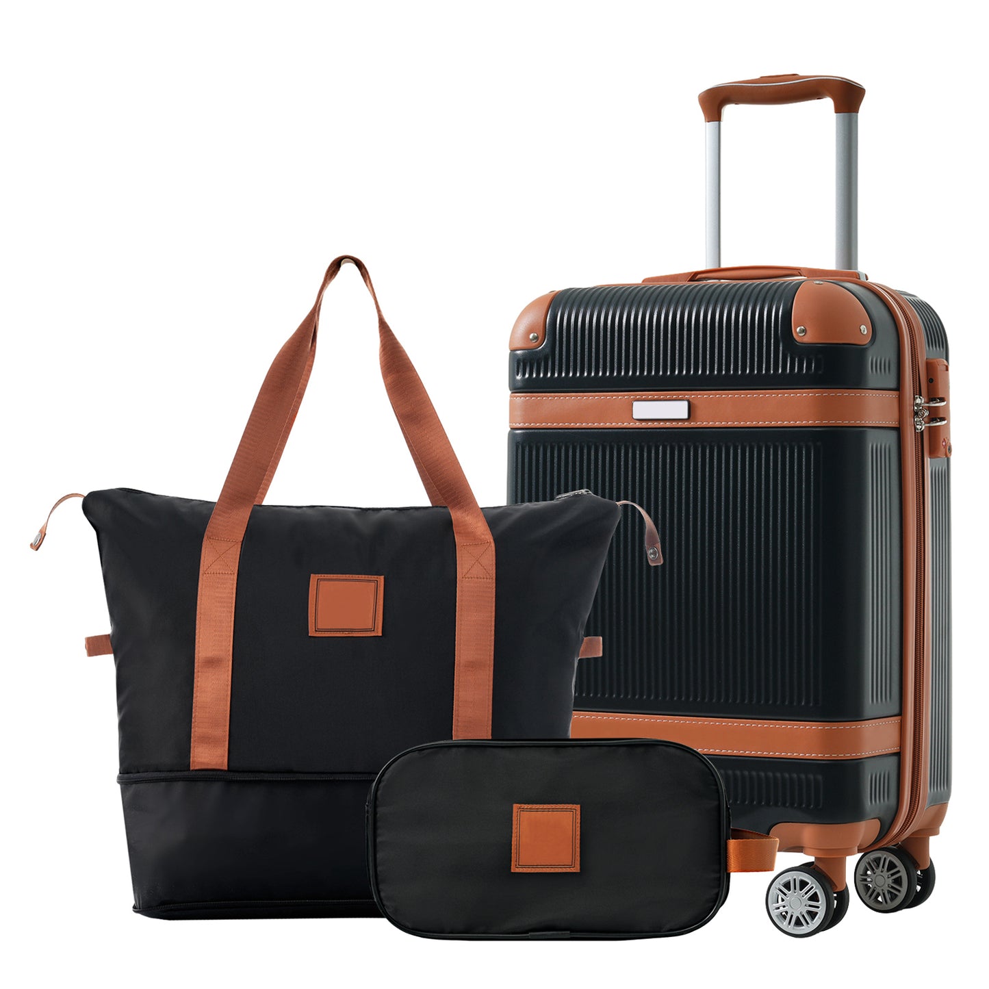 Travel Buddy Hardshell Luggage Set - Stylish & Secure Spinner Suitcases