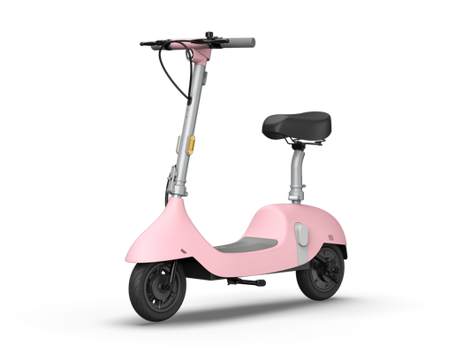 Pink Foldable Electric Scooter – Fun, Fast, and Ready to Ride!