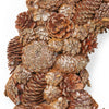 Cozy Pine Cone Wreath