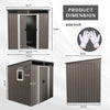 Sunny View Outdoor Storage Shed