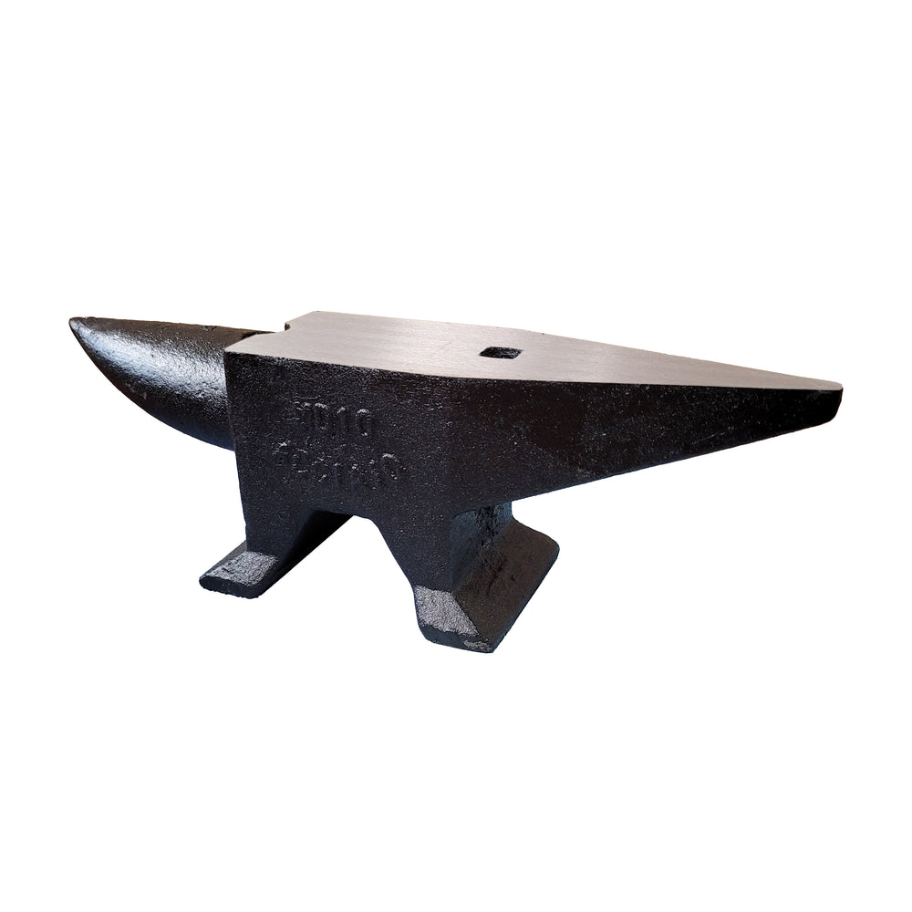 Heavy-Duty Blacksmith Anvil with Round Horn & Stable Base