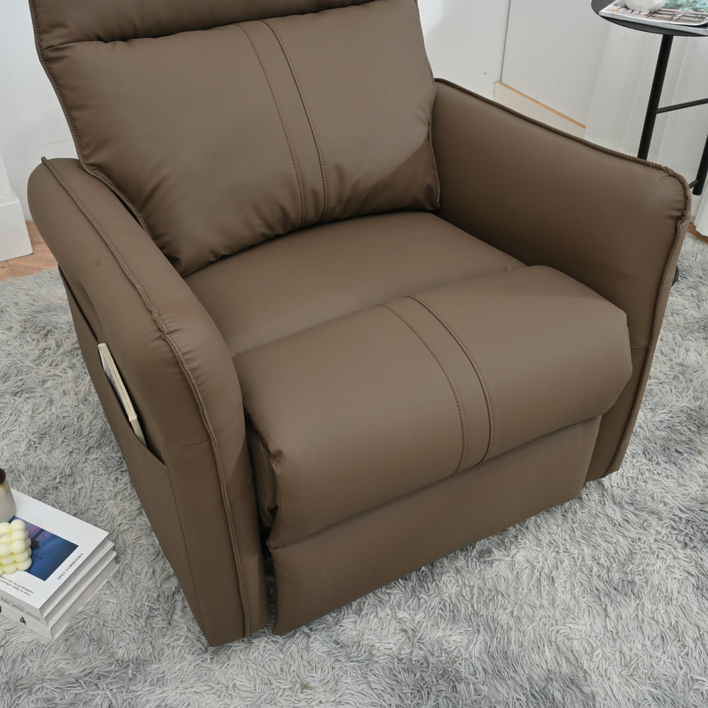 Cozy Power Swivel Recliner with USB Ports