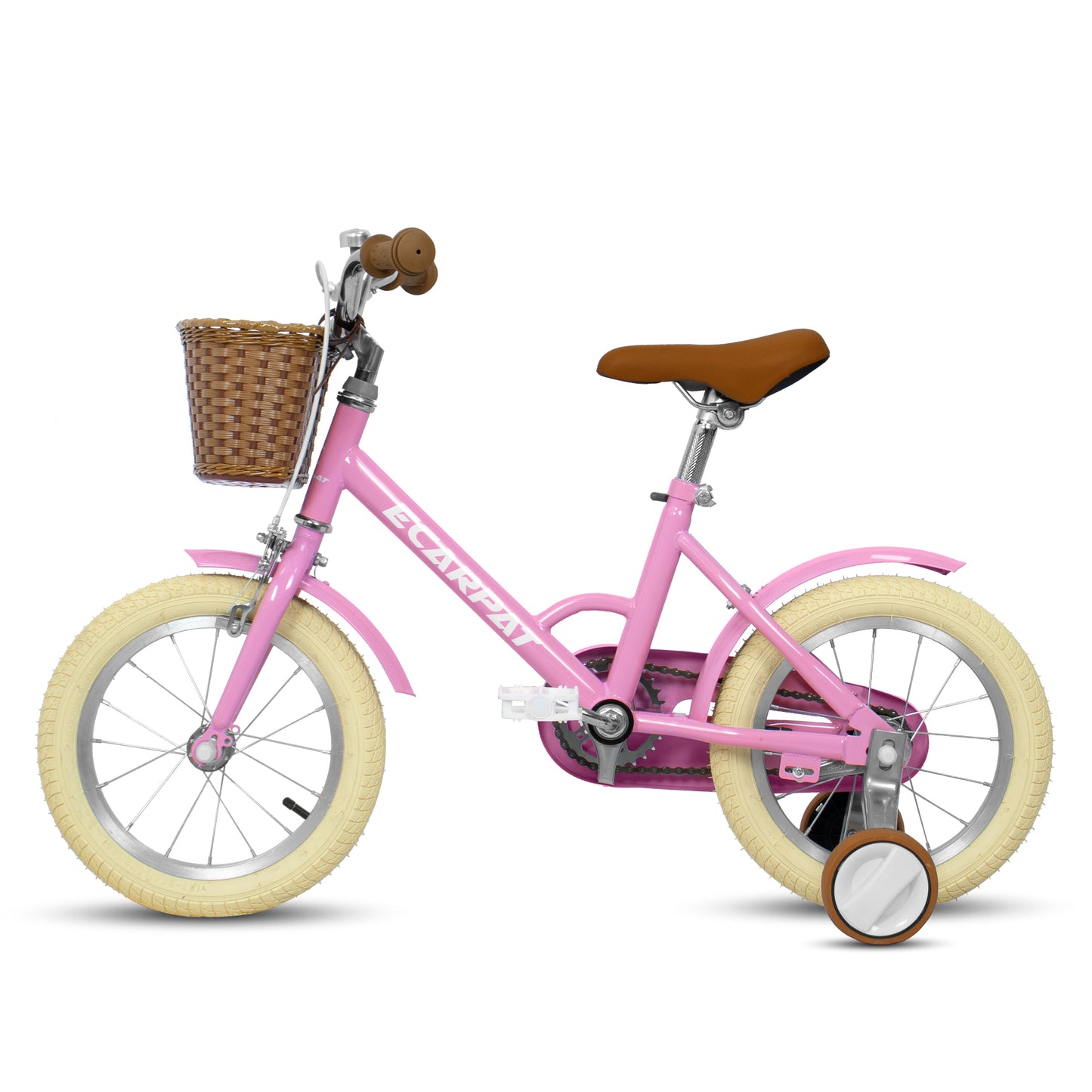 Ecarpat Little Rider Girls' Bike with Training Wheels